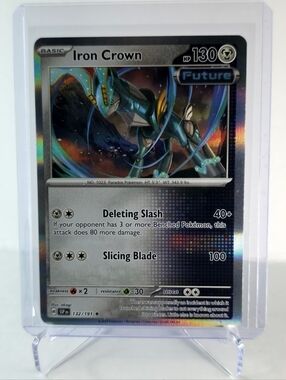 Pokémon TCG - Iron Crown - Surging Sparks - Rare - 132/191